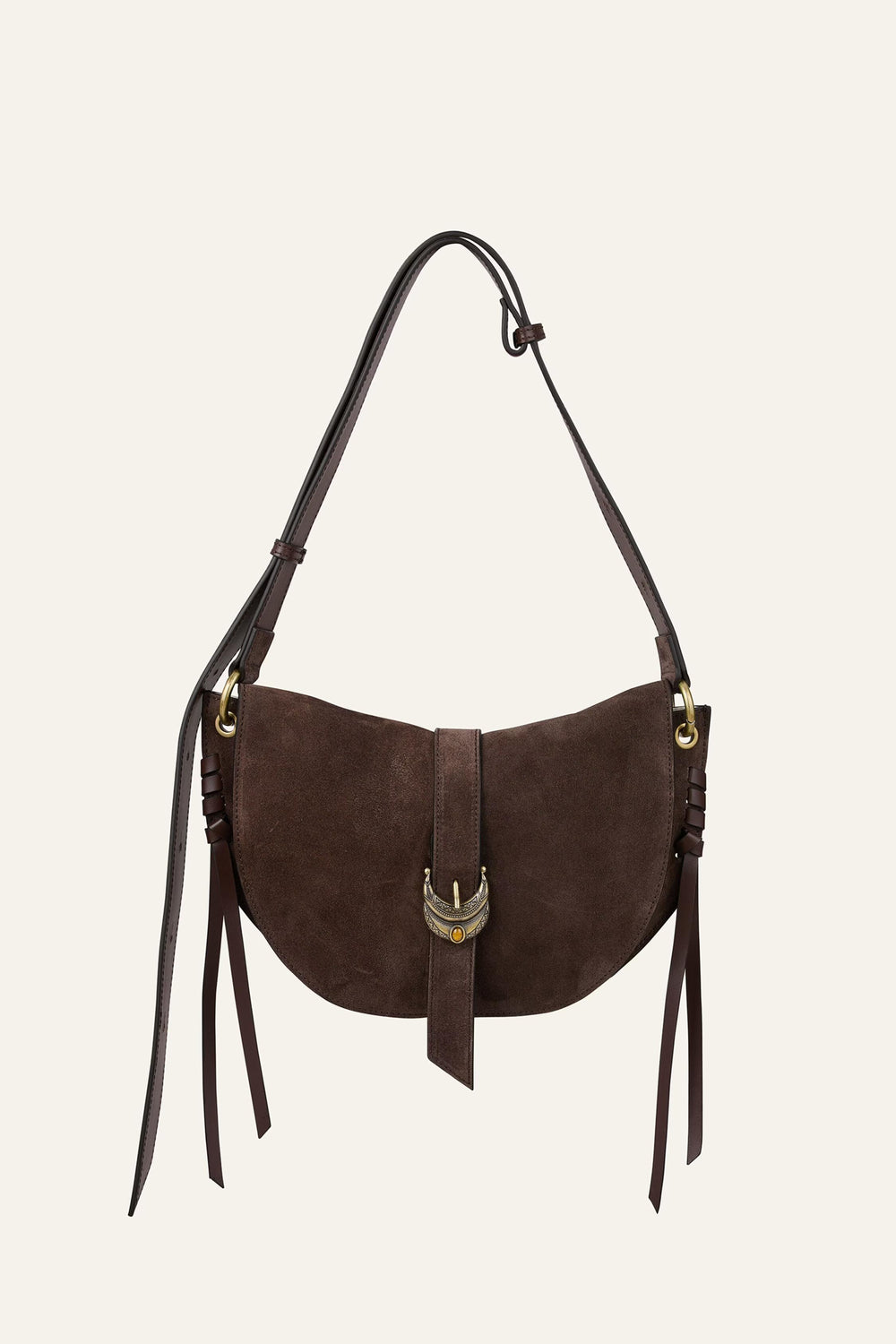 Leather Bag Youyou Brown