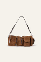 Multi-Pocket Bag Beni Brown