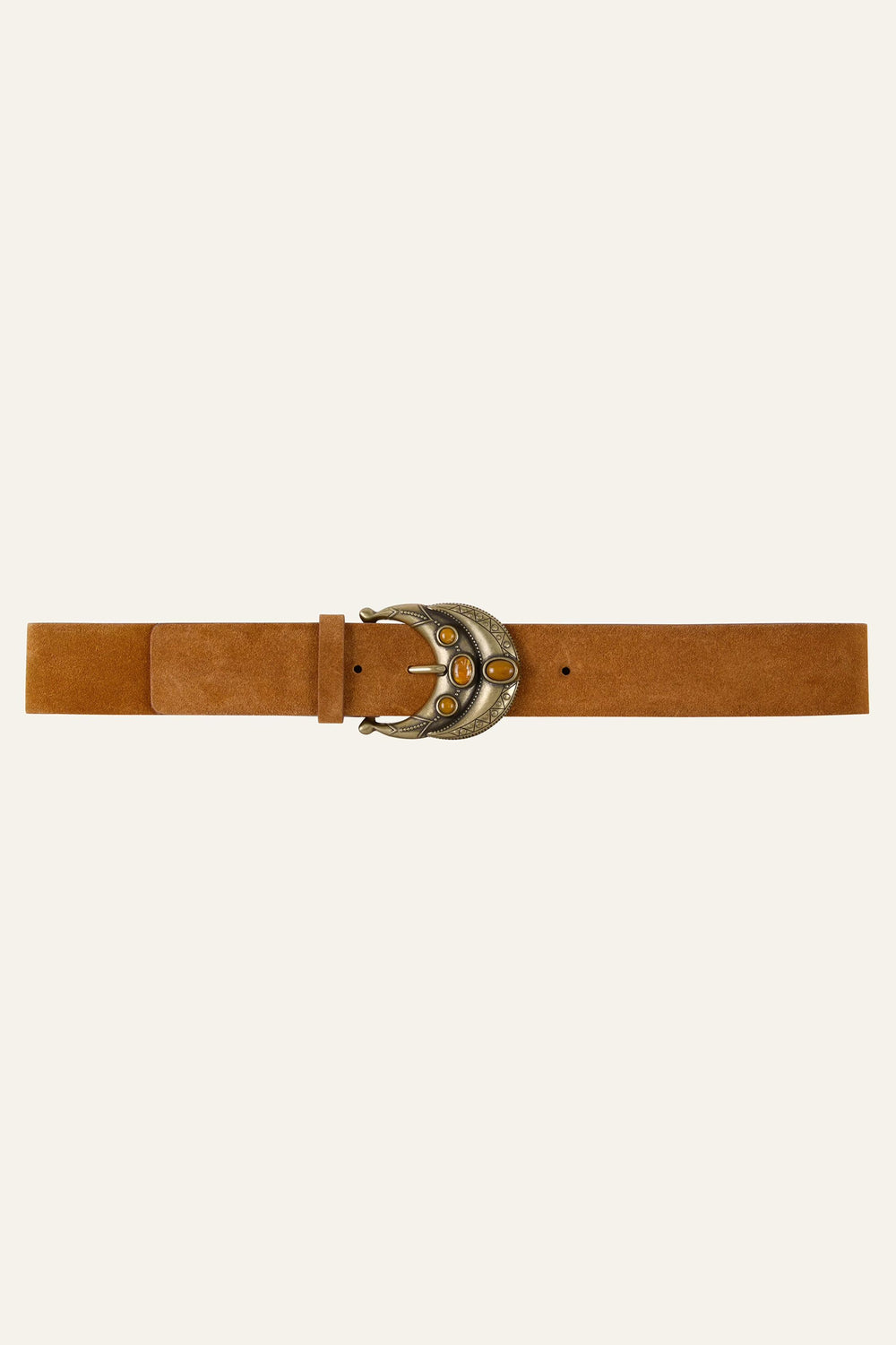 Wide Belt Bolbi Brown