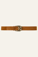 Wide Belt Bolbi Brown