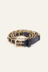 Metal Belt Brooke Gold