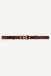 Belt With Finely Crafted Buckle Bilissi Brown