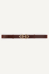 Belt With Finely Crafted Buckle Bilissi Brown