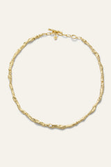 Zircon Chain Necklace Wendy Gold