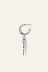 Zircon Earring Oudi Gray