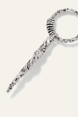 Zircon Earring Oudi Gray