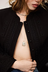 Zircon Pendant Necklace Anouchka Gray