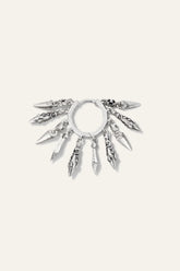 Hoop Earring Mina Gray