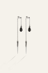 Earrings Oskar Gray