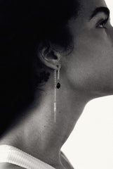 Earrings Oskar Gray