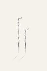 Silver Earrings Tayanne Gray