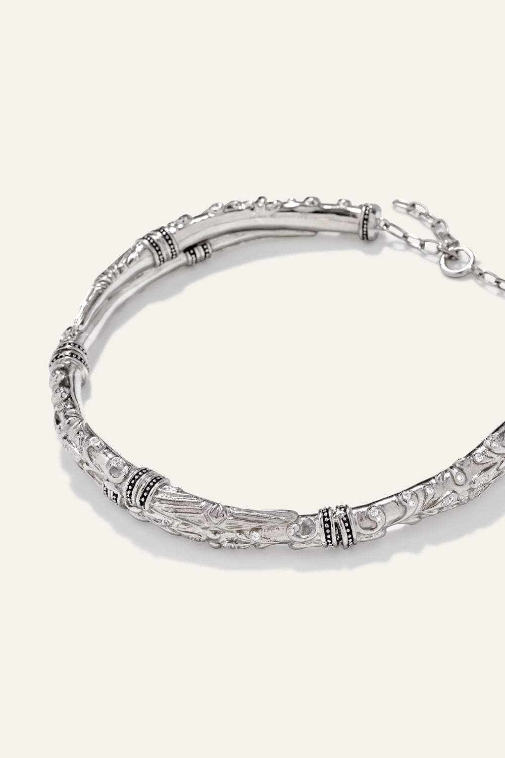 Silver Necklace Jaya Gray