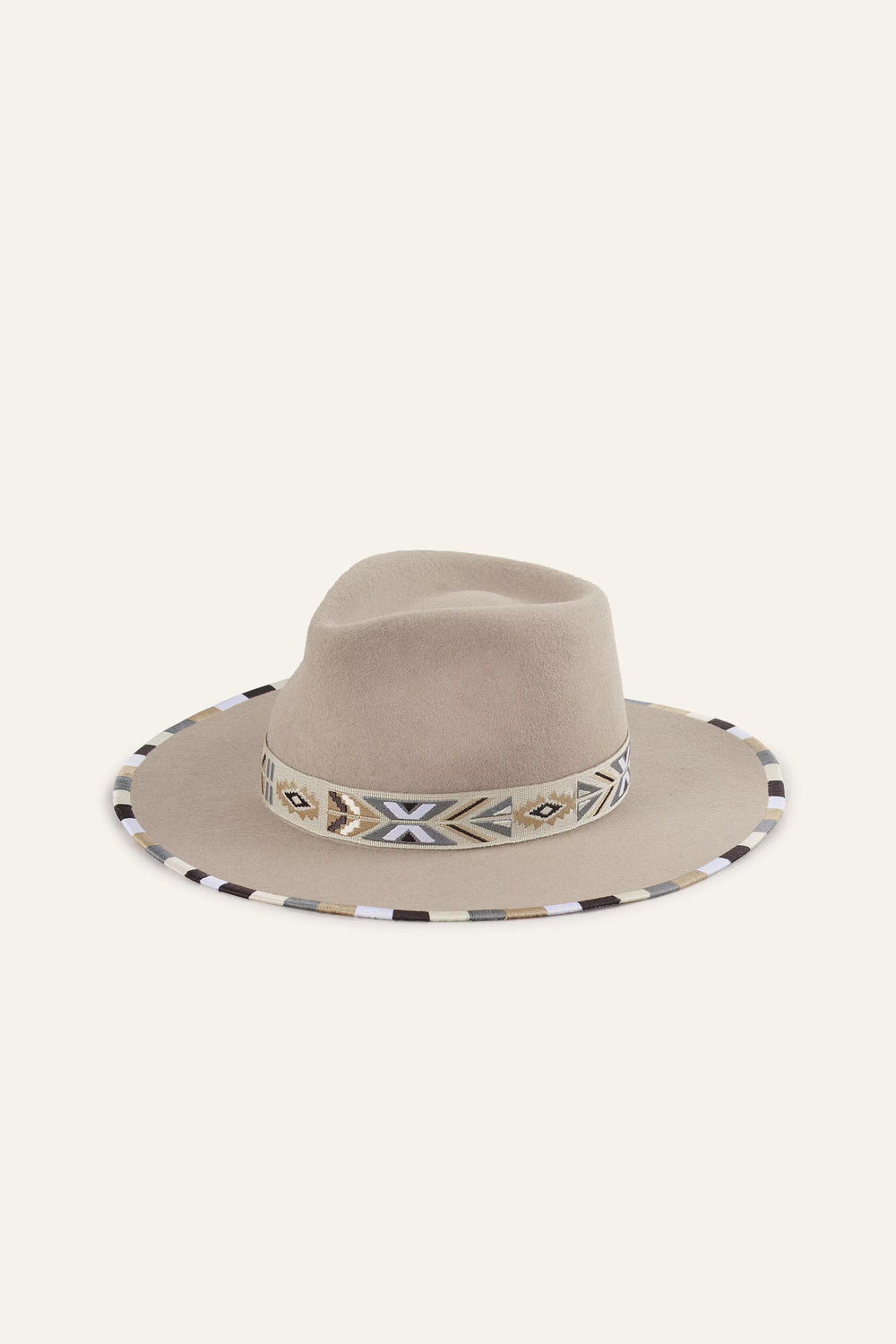 Wool Felt Hat Hamy Beige