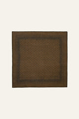 Patterned Bandana Scarf Fary Green