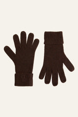 Cashmere Gloves Cimon Brown
