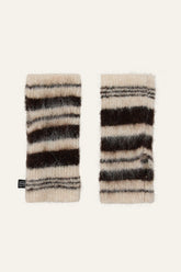 Wool Mittens Shiva Brown