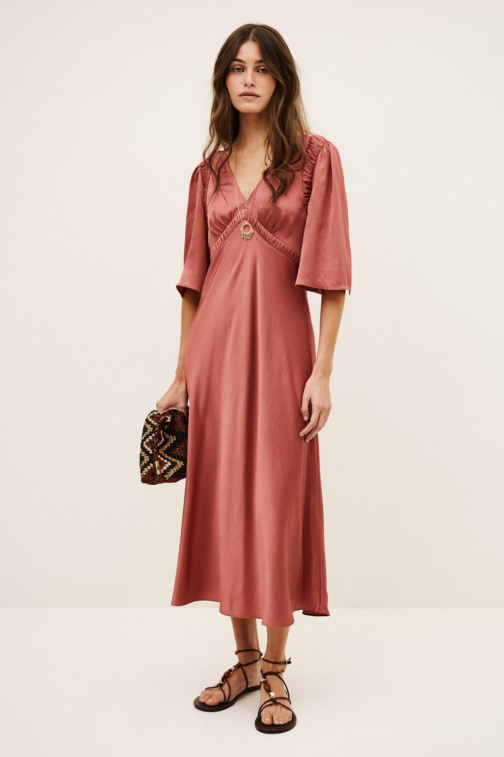 Midi Dress Charlotte Pink