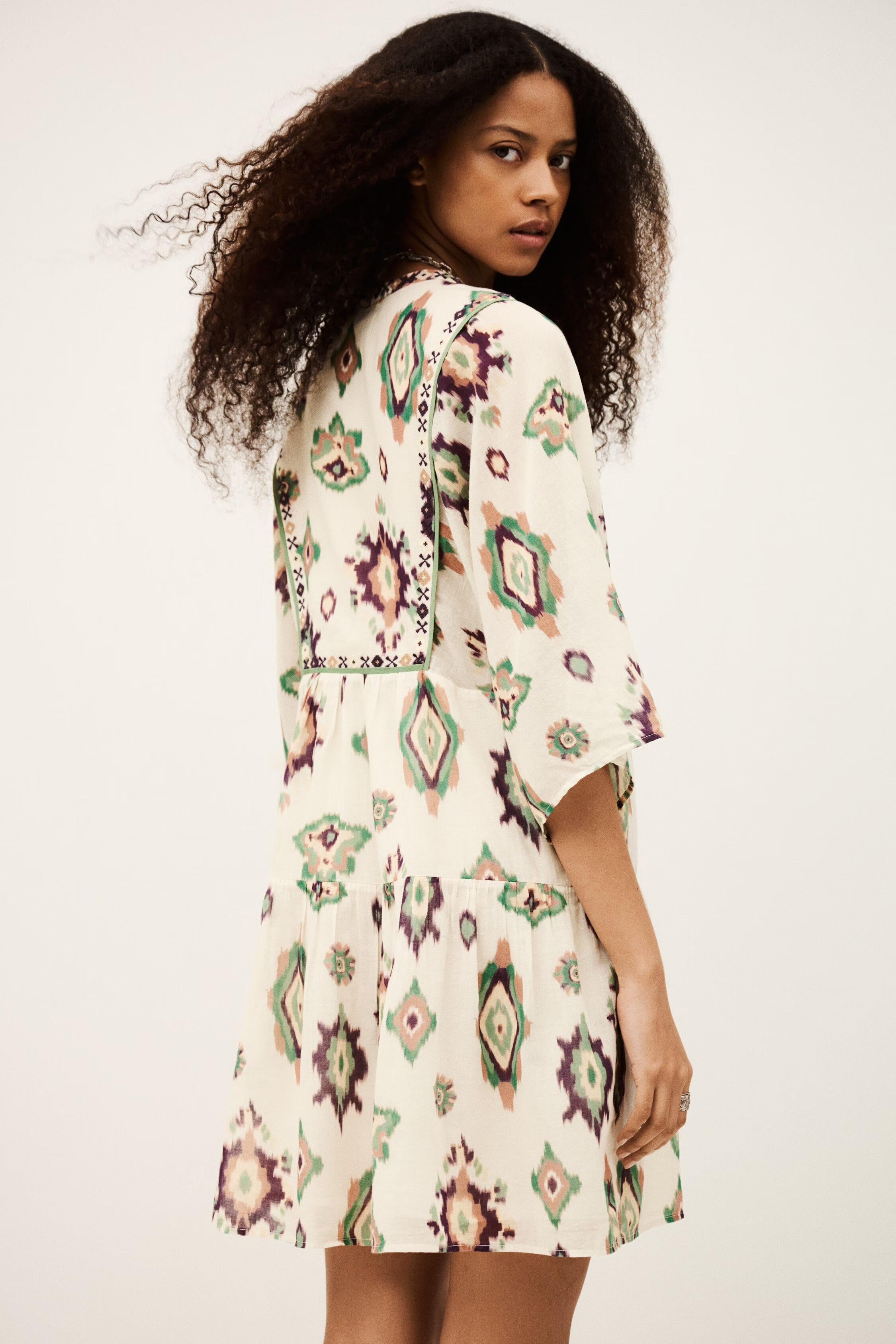 Mini Dress Olalie Off-White