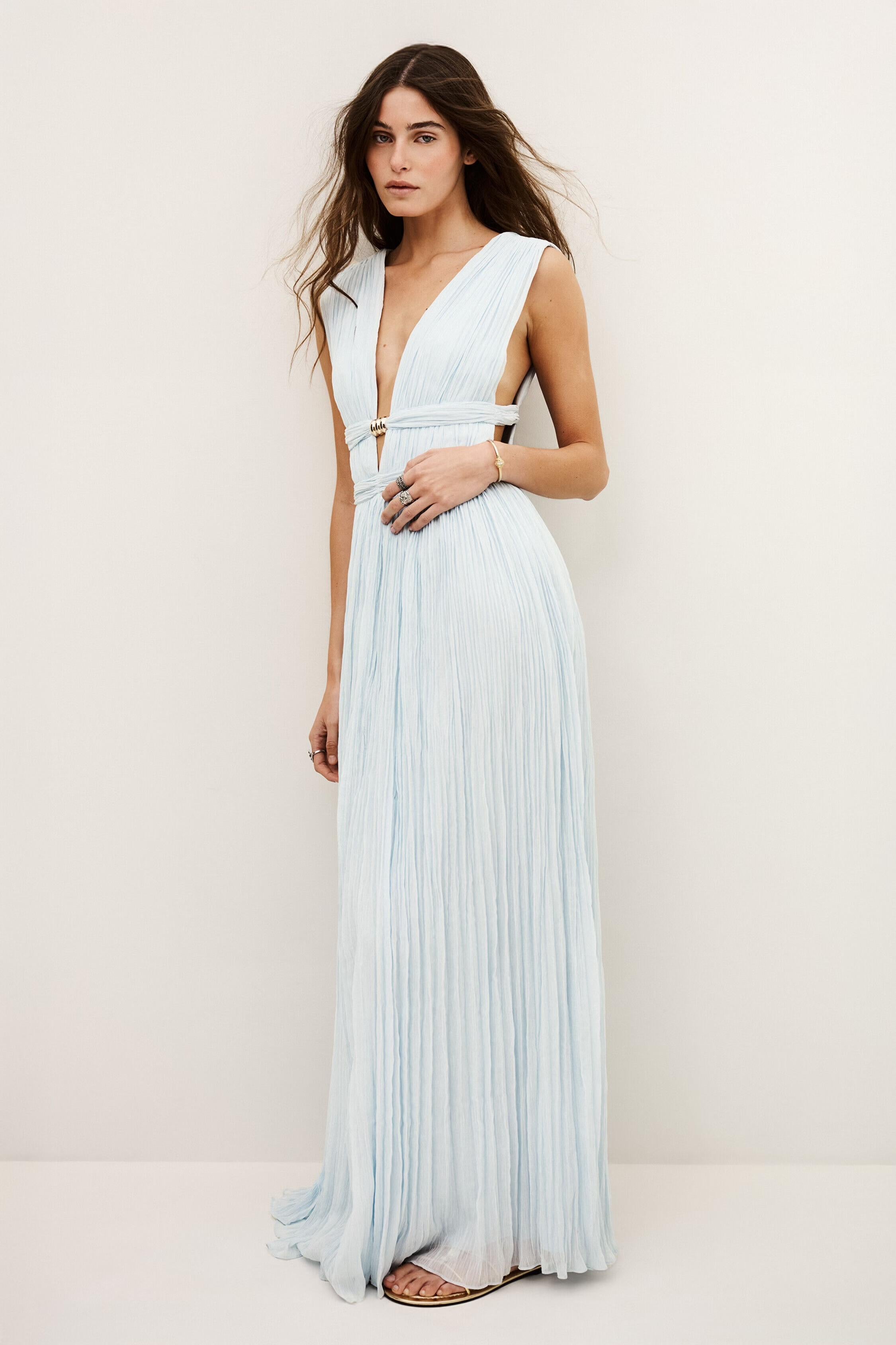 Maxi Dress Tania Blue