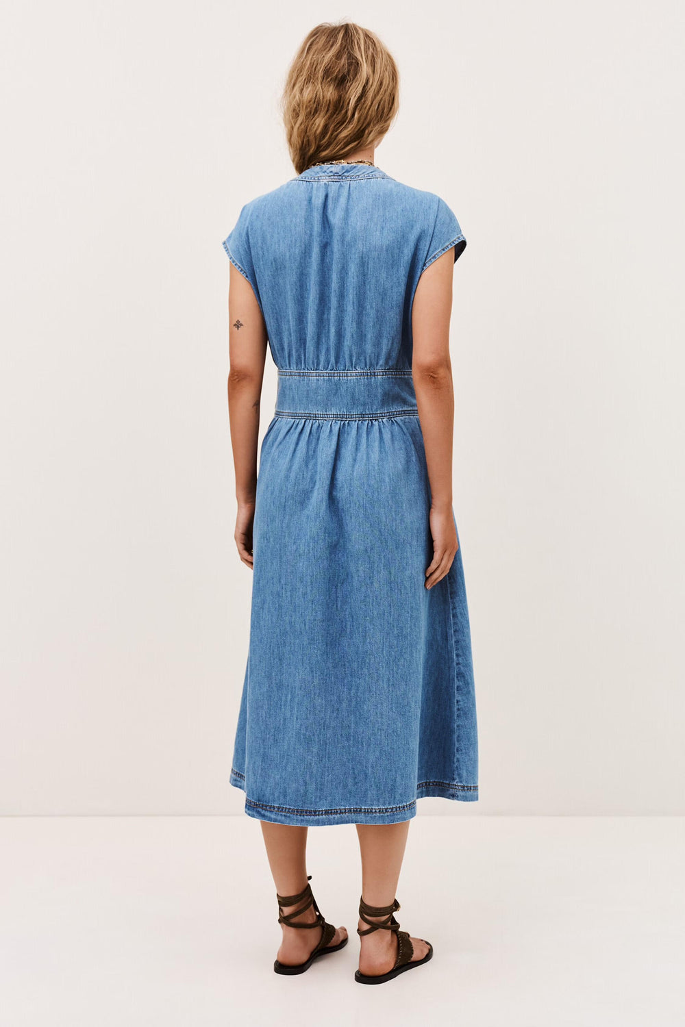 Midi Dress Love Blue