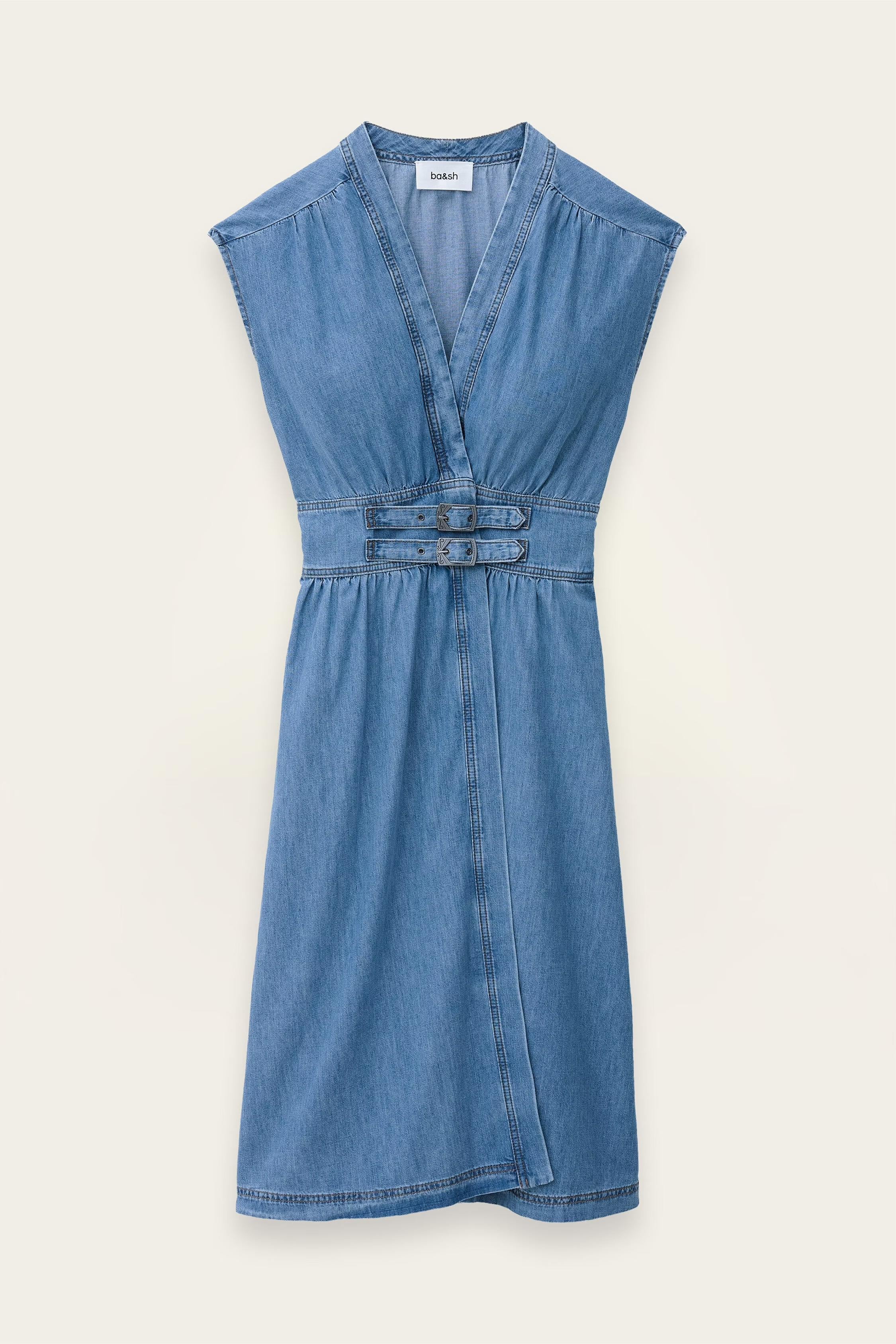 Midi Dress Love Blue