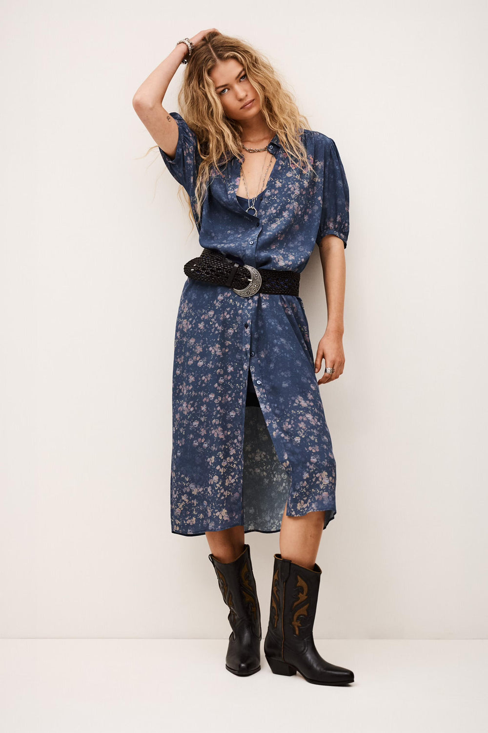 Dress Norma Blue