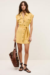 Mini Dress Diala Yellow