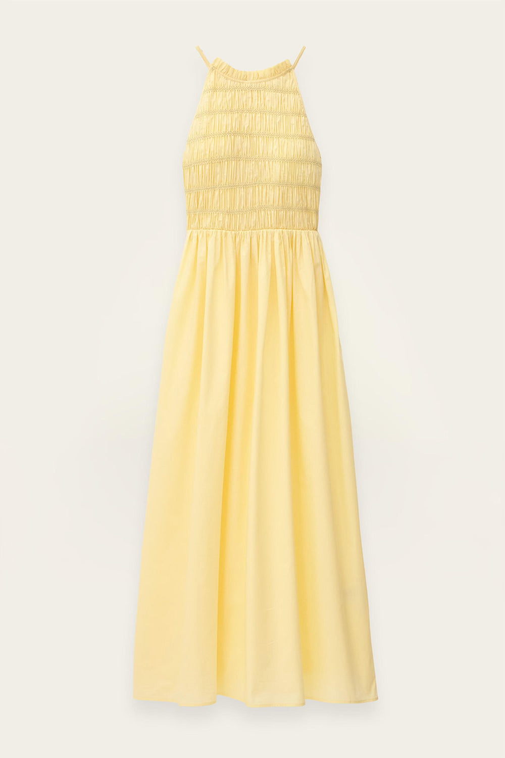 Smocked Maxi Dress Eris Yellow