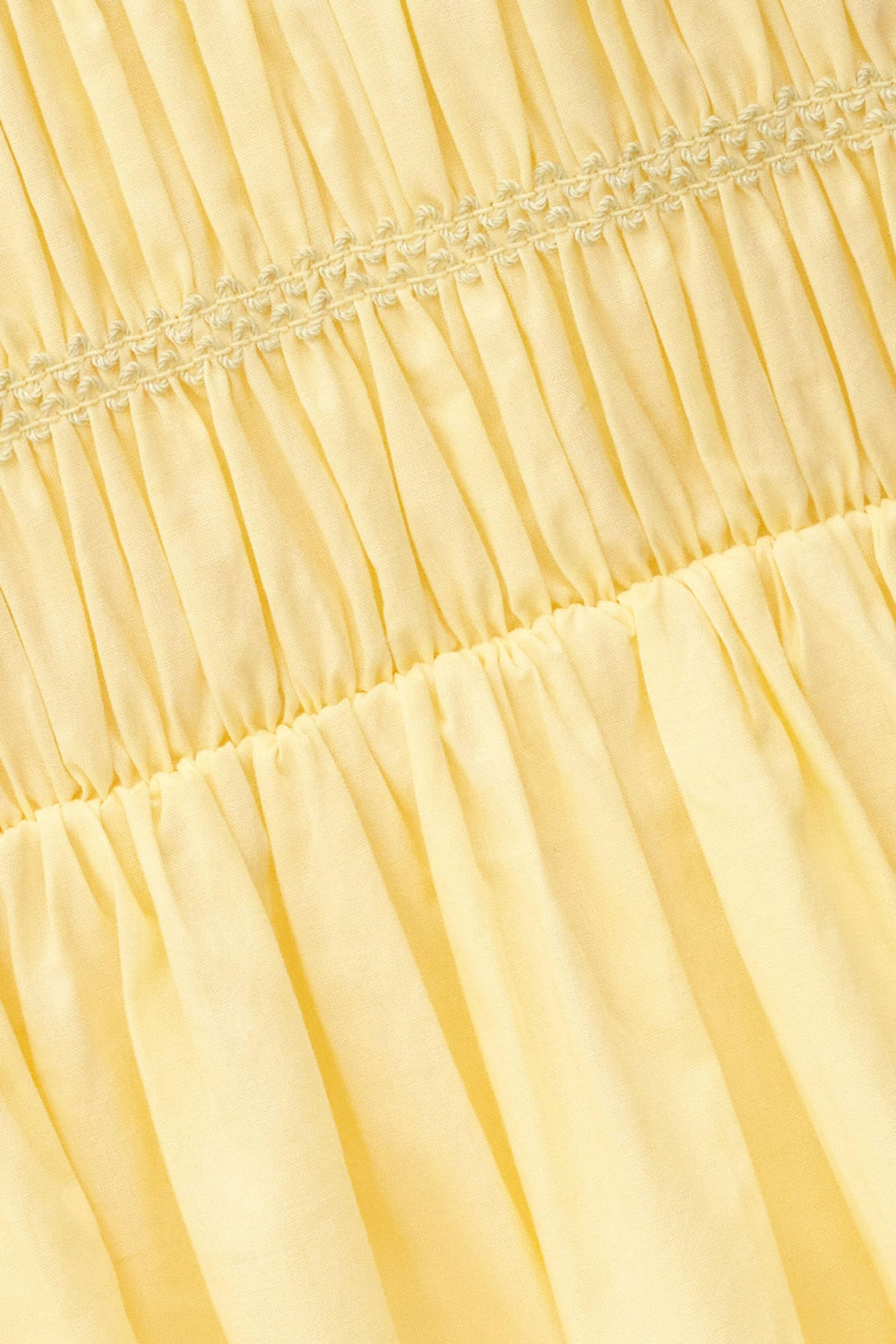 Smocked Maxi Dress Eris Yellow