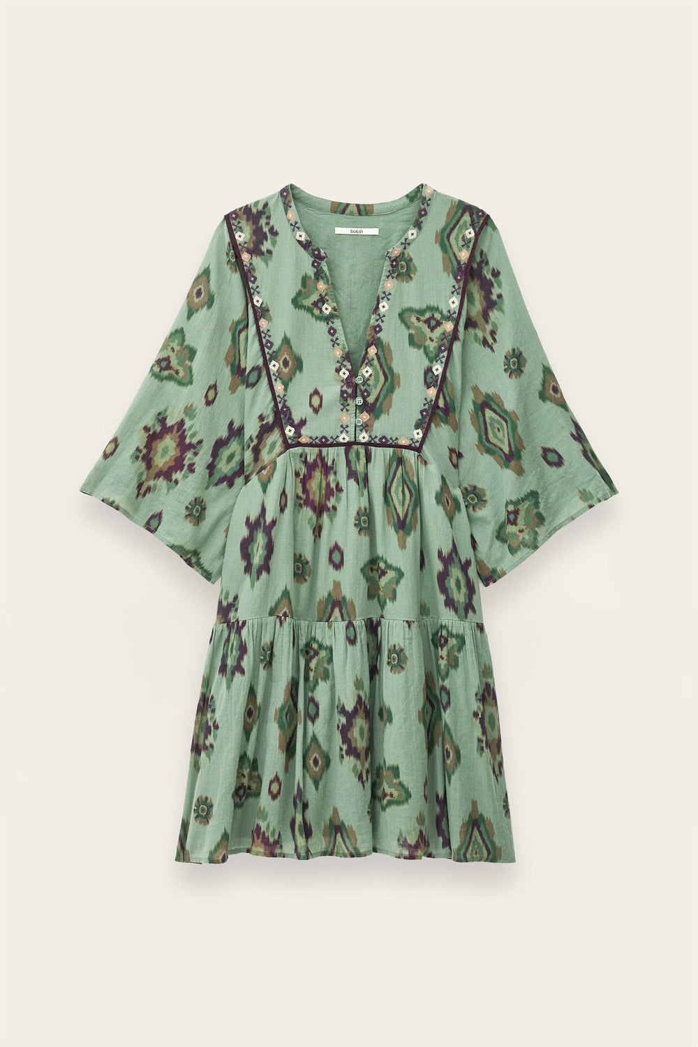 Mini Dress Olalie Green