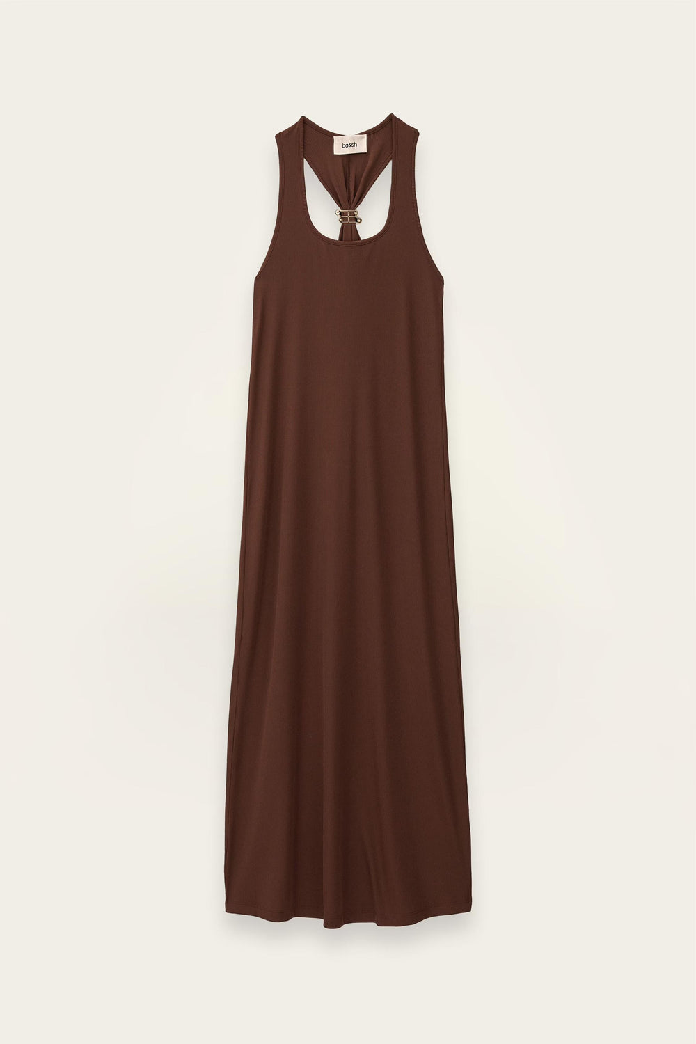 Jersey Maxi Dress Naora Brown