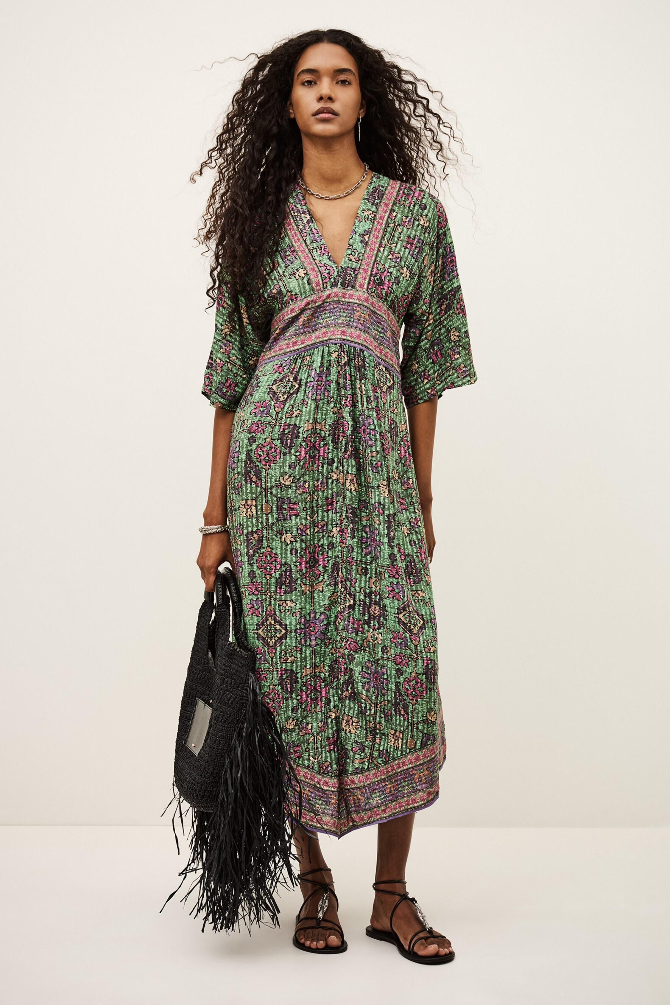 Midi Dress Pipa Green
