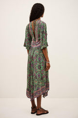 Midi Dress Pipa Green
