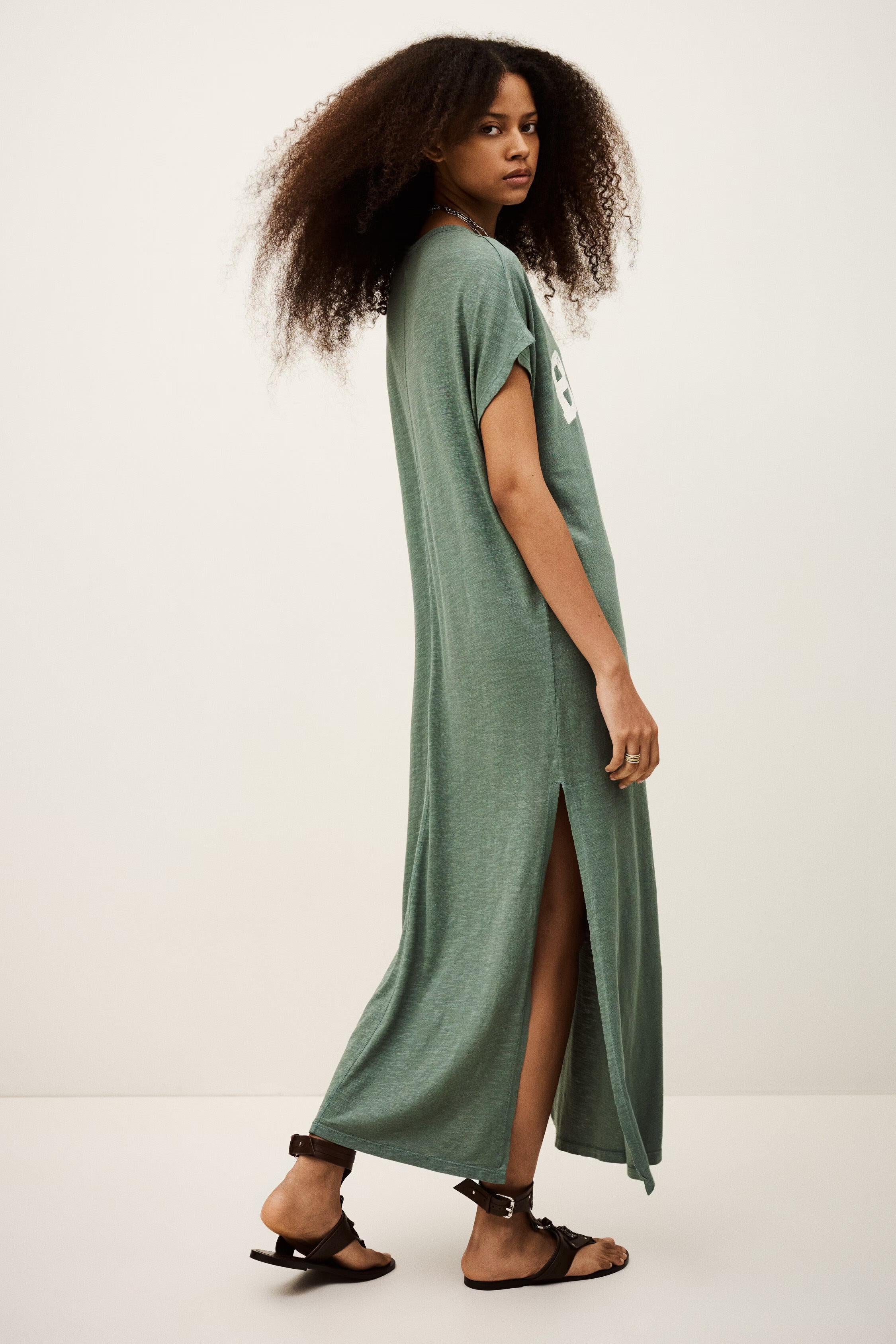 T-Shirt Dress Civia Green