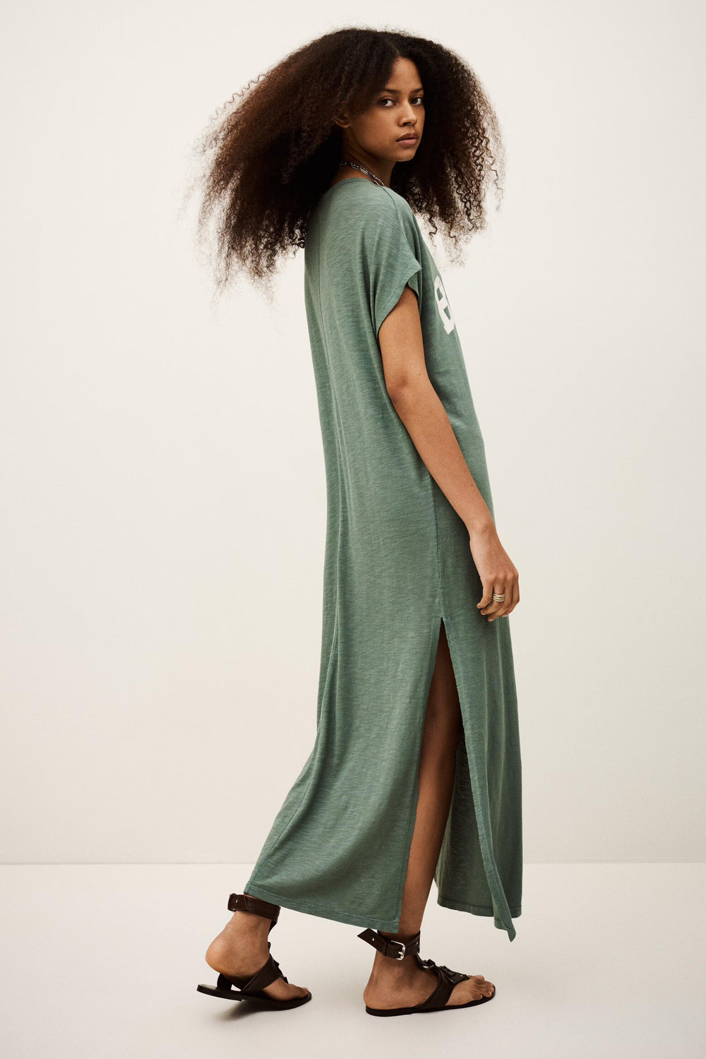 T-Shirt Dress Civia Green