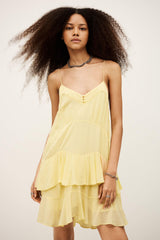 Mini Dress Bilona Yellow