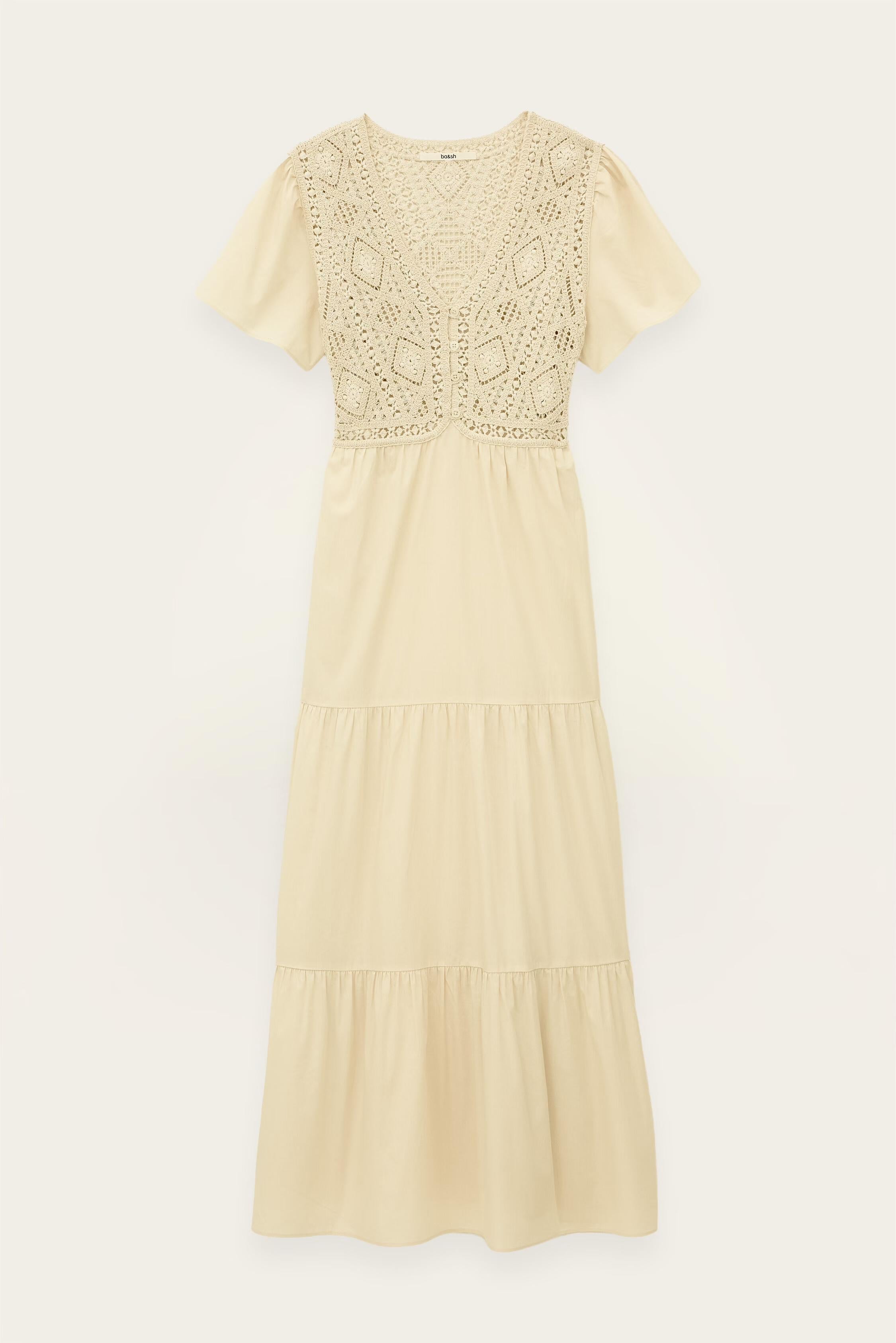 Midi Dress Sandy Off-White
