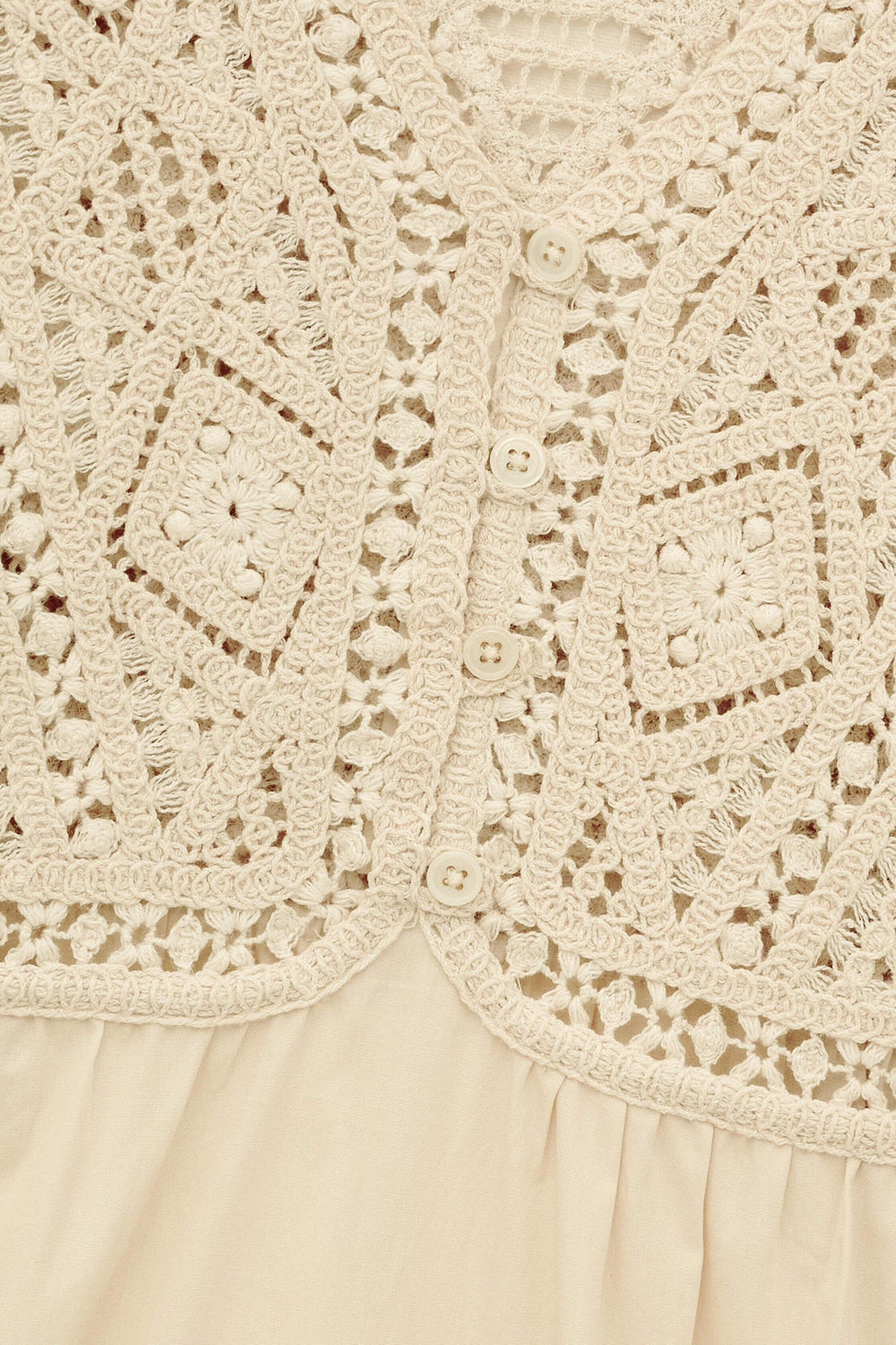 Midi Dress Sandy Off-White
