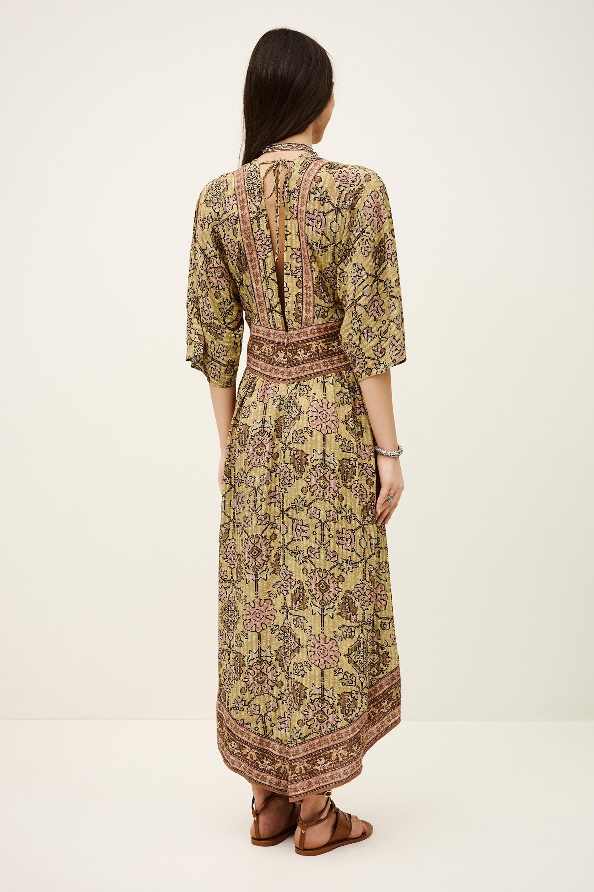 Midi Dress Pipa Yellow