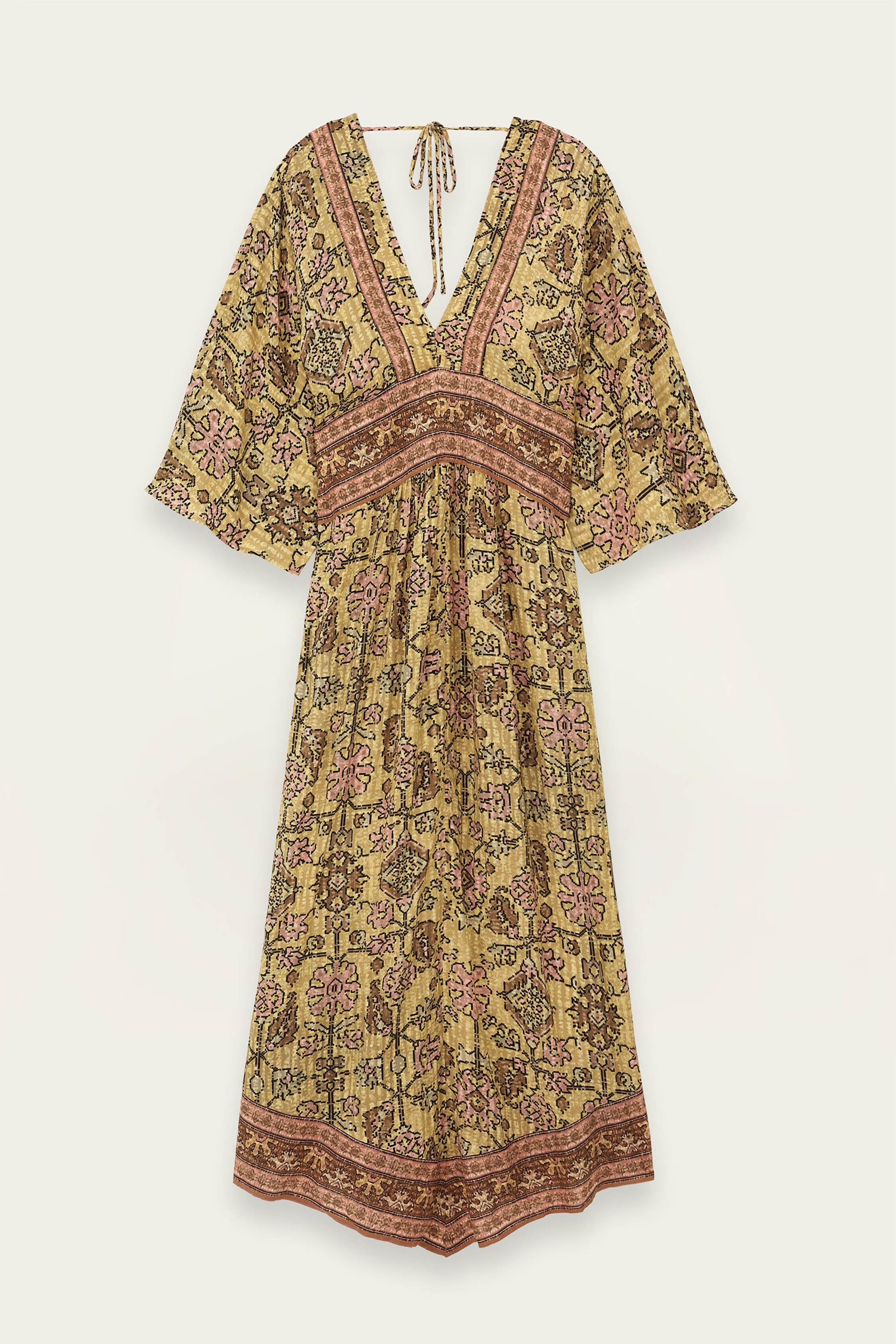 Midi Dress Pipa Yellow