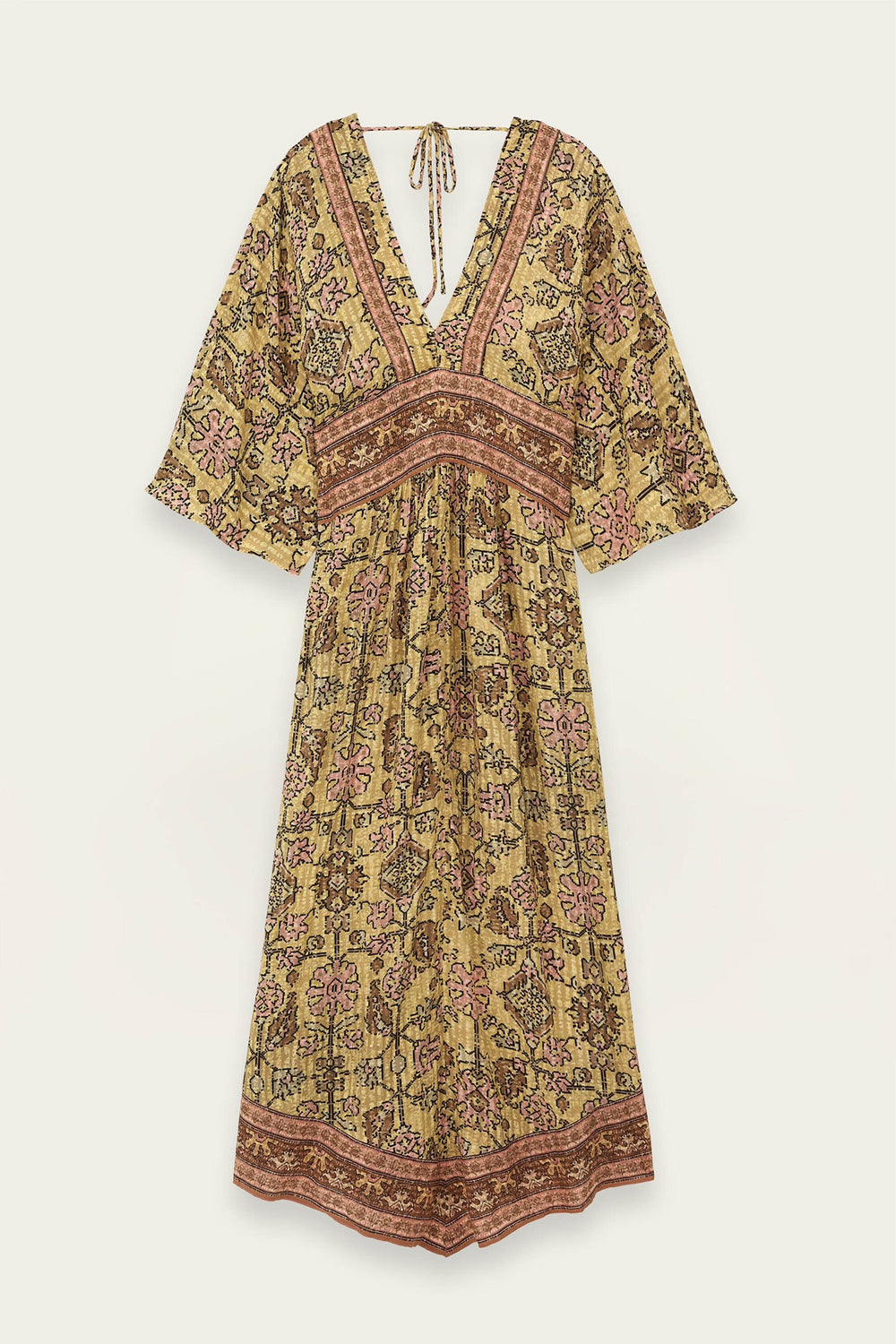 Midi Dress Pipa Yellow