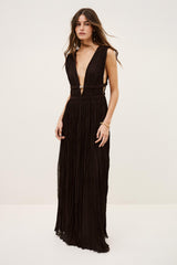 Maxi Dress Tania Brown
