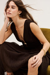 Maxi Dress Tania Brown