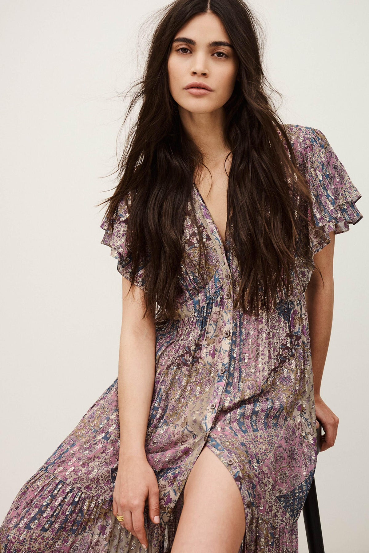 Midi Dress Pareta Pink