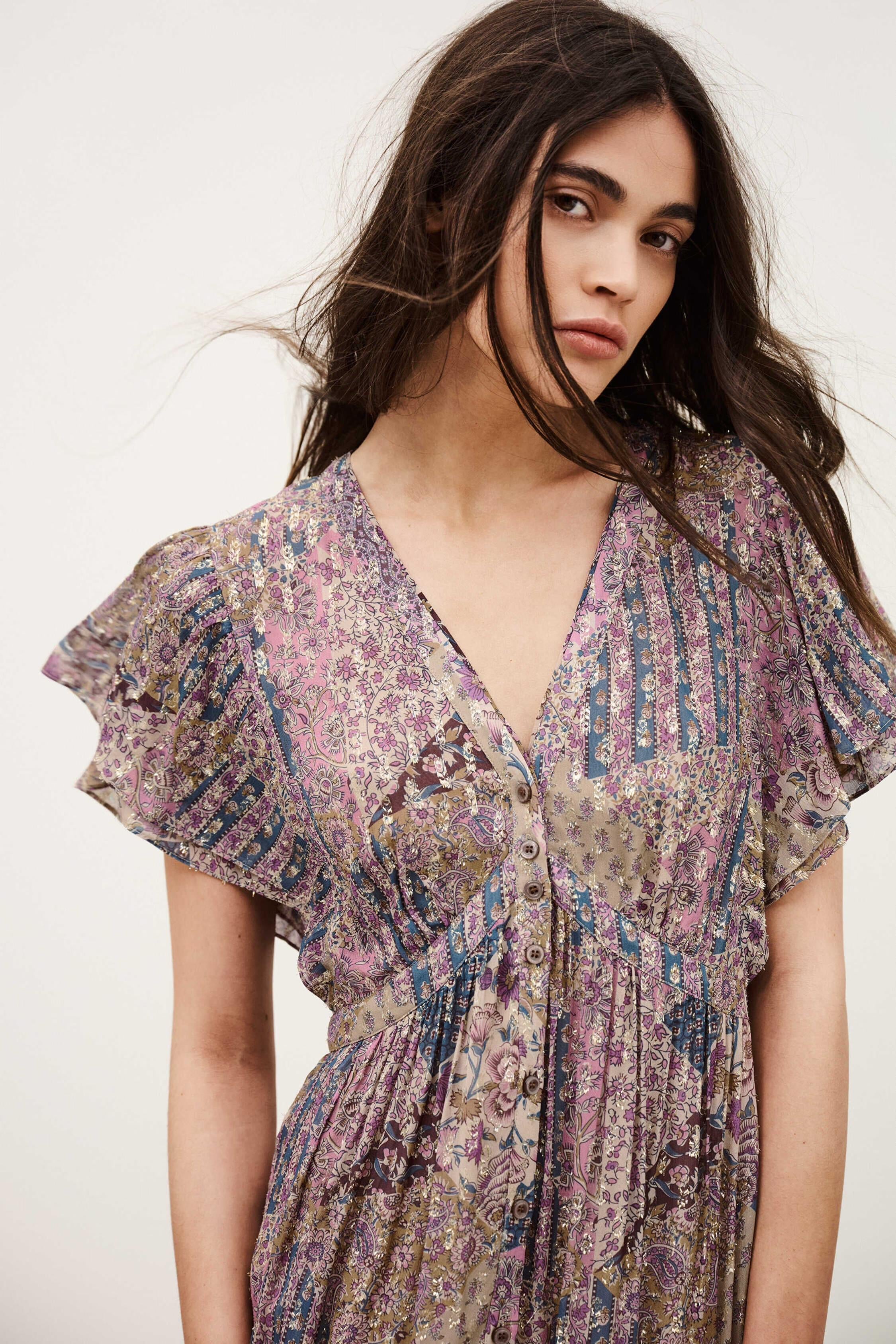 Midi Dress Pareta Pink