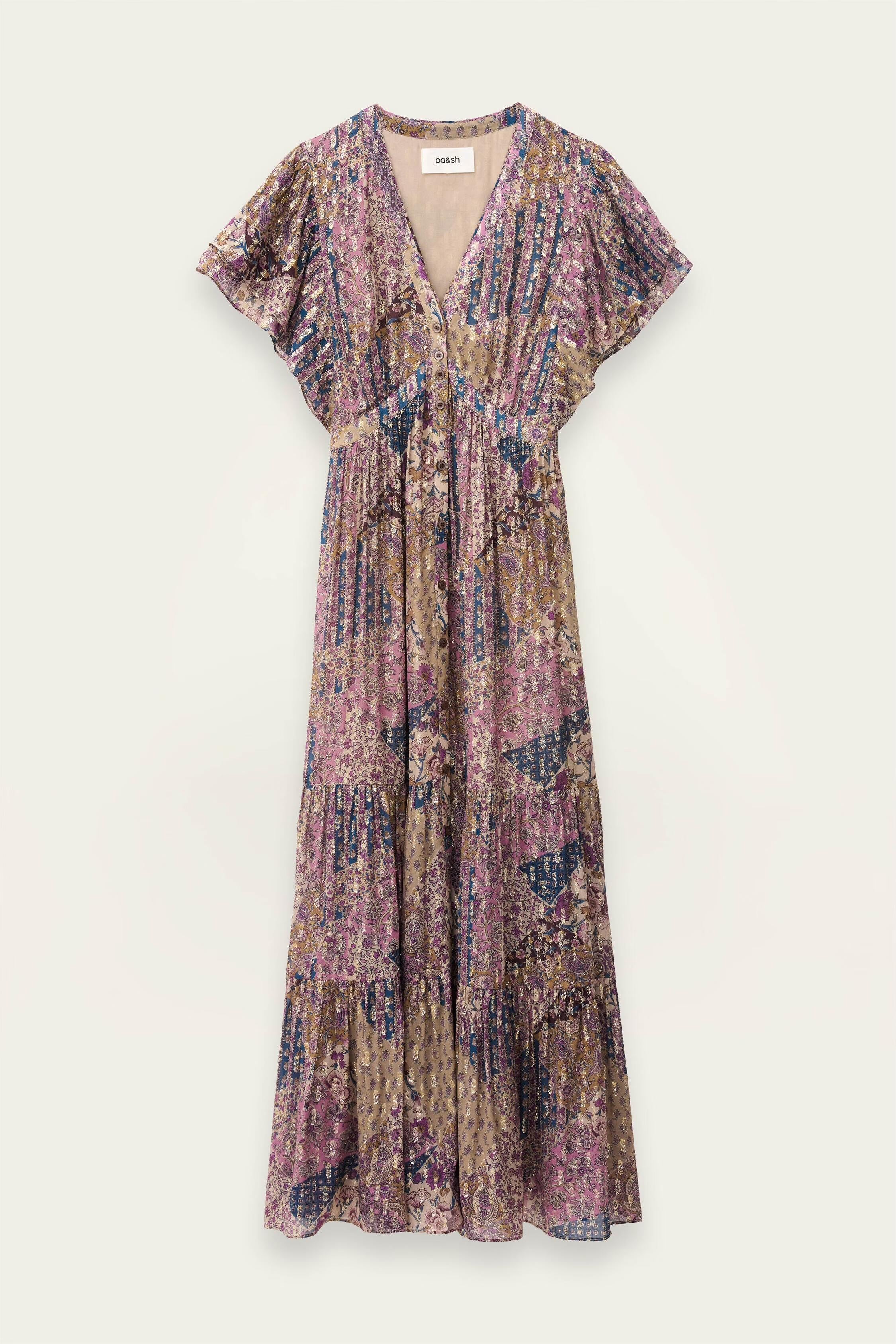 Midi Dress Pareta Pink
