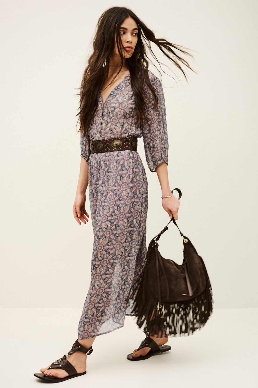 Midi Dress Tizia Blue