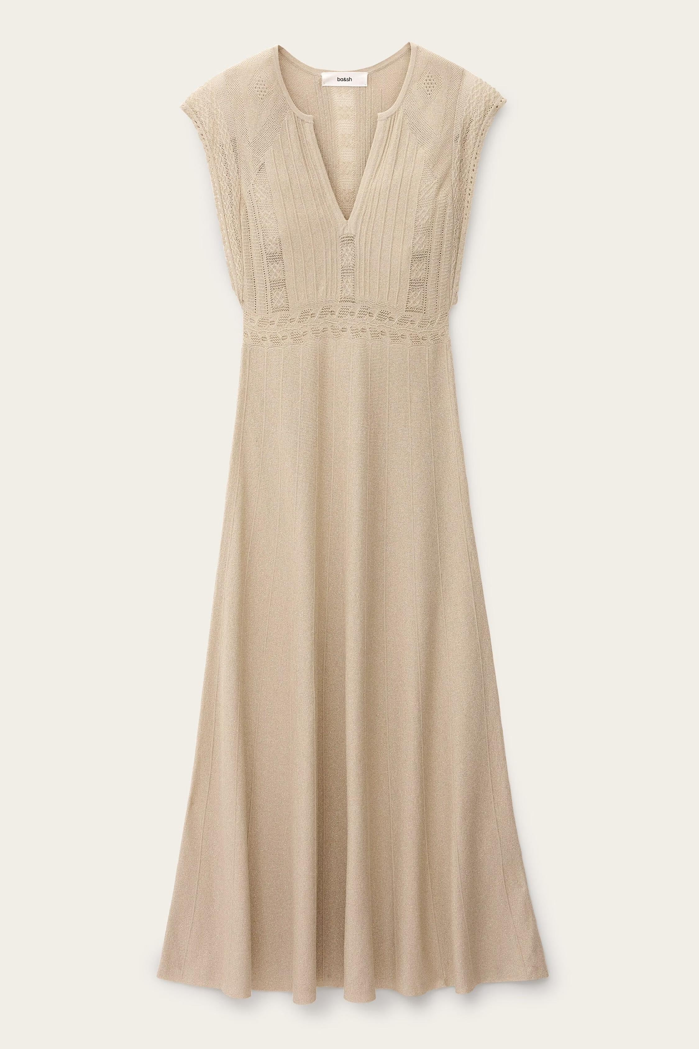 Knit Dress Pasqualina Gold