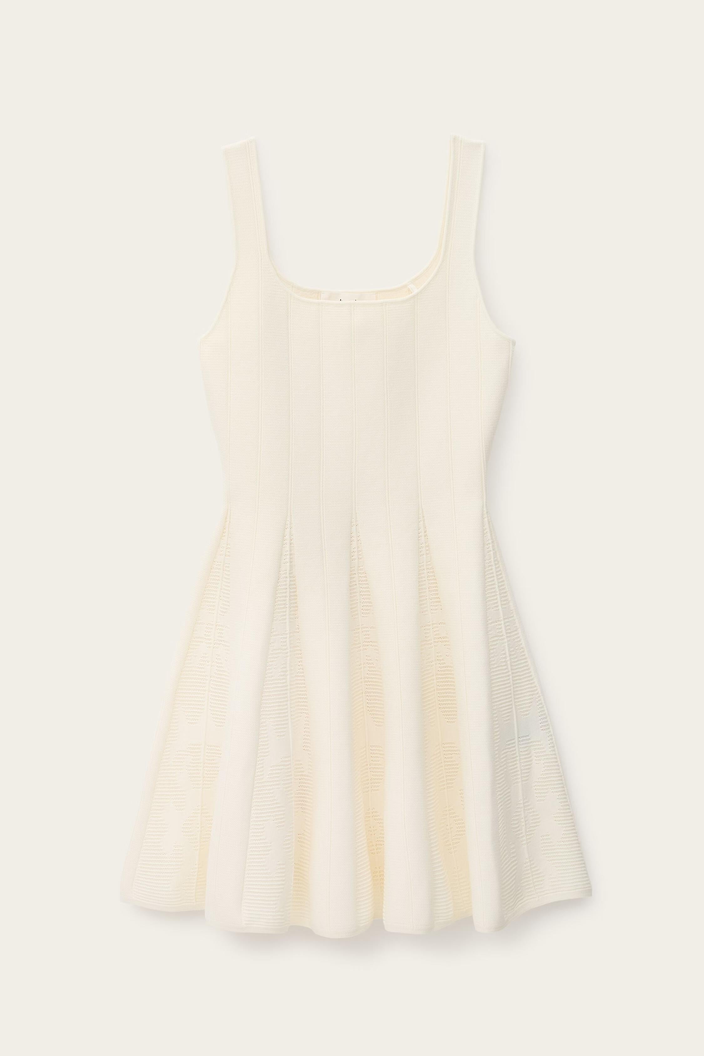 Mini Dress Cattana Off-White