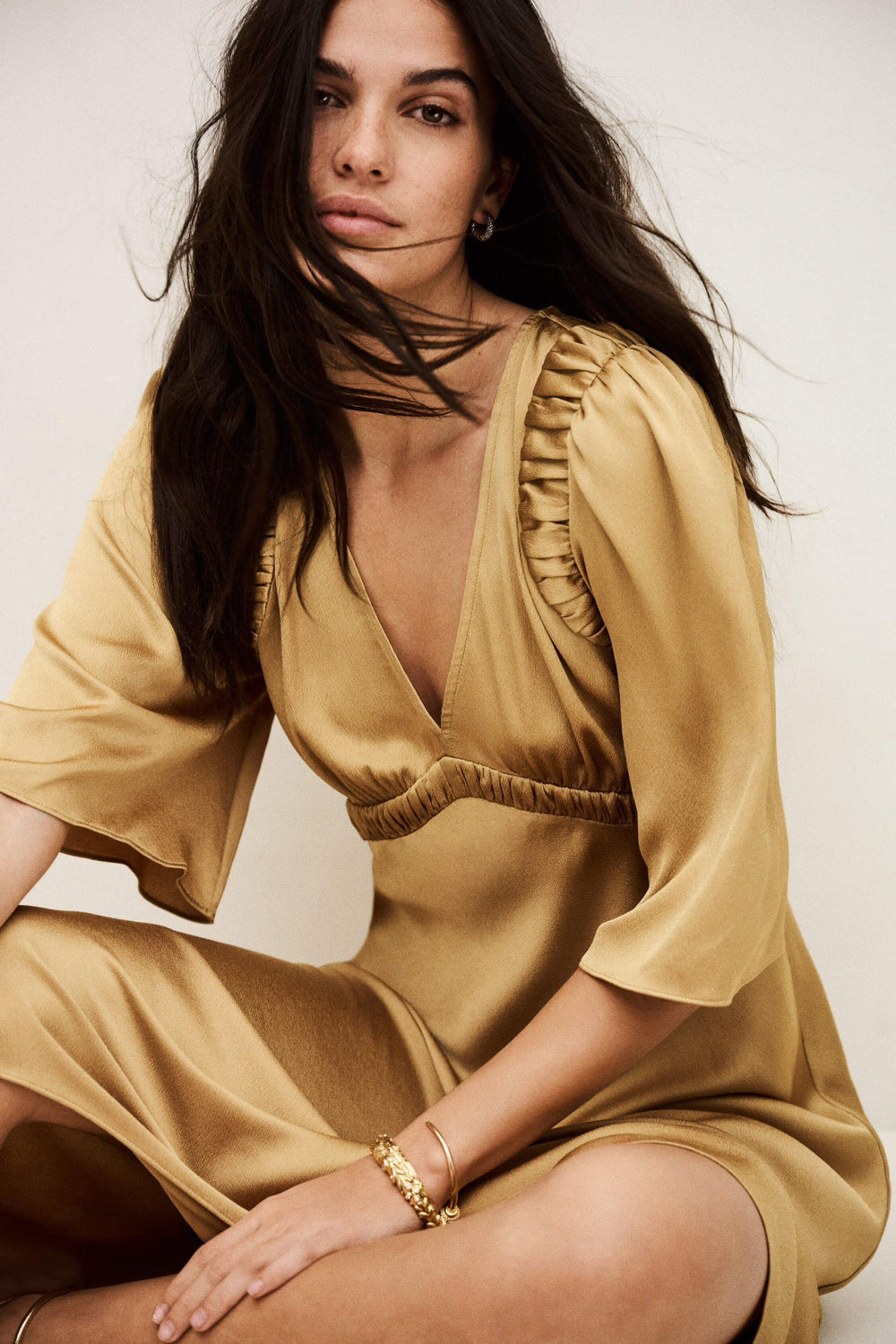 Midi Dress Charlotte Brown